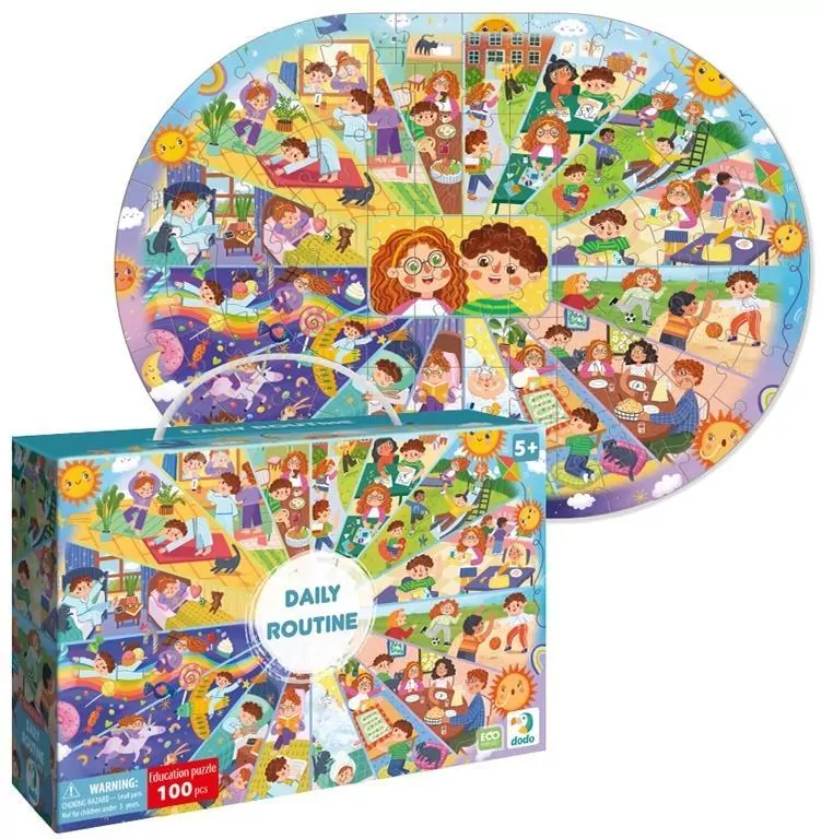 Puzzle 100 Daily Routine - tantis.pl