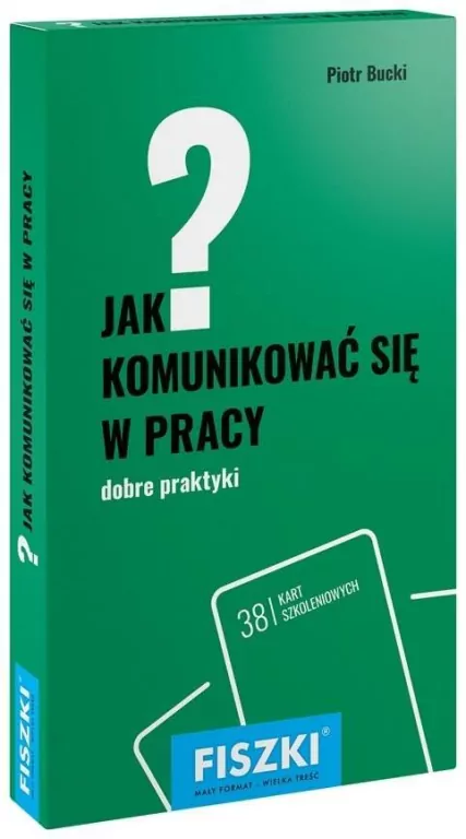 Jak komunikować się w pracy? Fiszki - tantis.pl