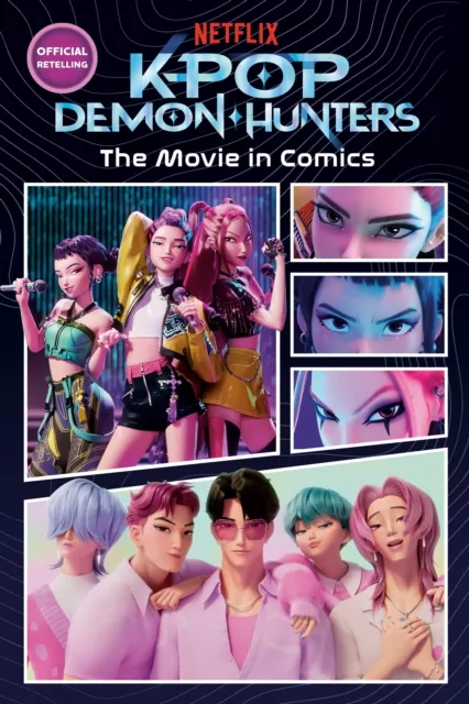K-Pop Demon Hunters. The Movie in Comics - tantis.pl