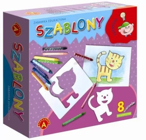 Szablony. 8 szablonów dla dziewczynek - tantis.pl