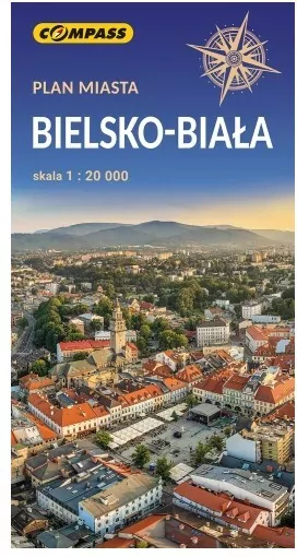 Plan miasta - Bielsko-Biała 1:20 000 - tantis.pl