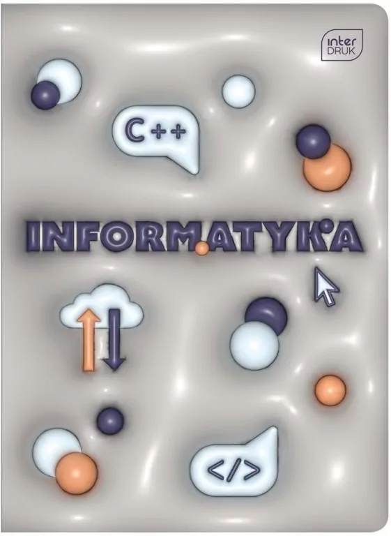 Zeszyt A5/60K kratka Informat +pig.wiedzy - tantis.pl