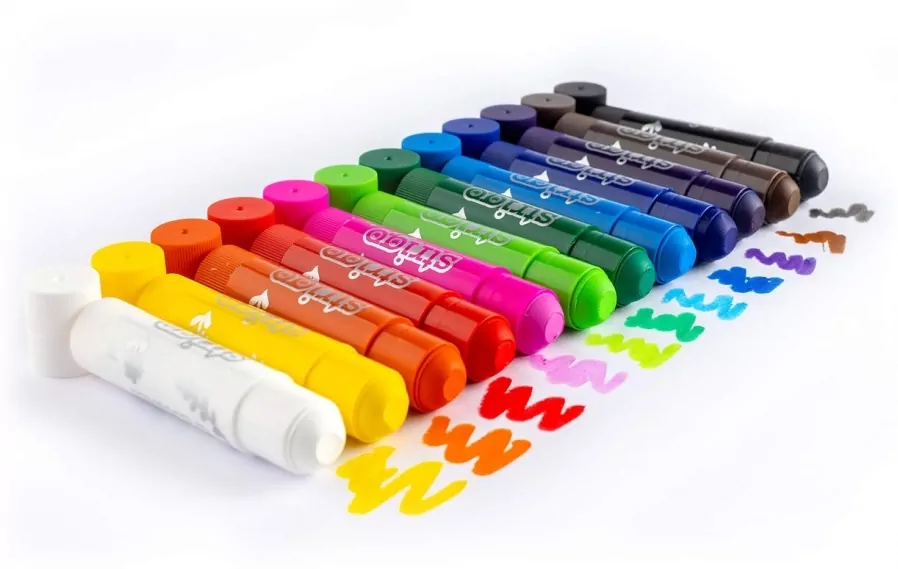 Kredki żelowe 12 kolorów - tantis.pl