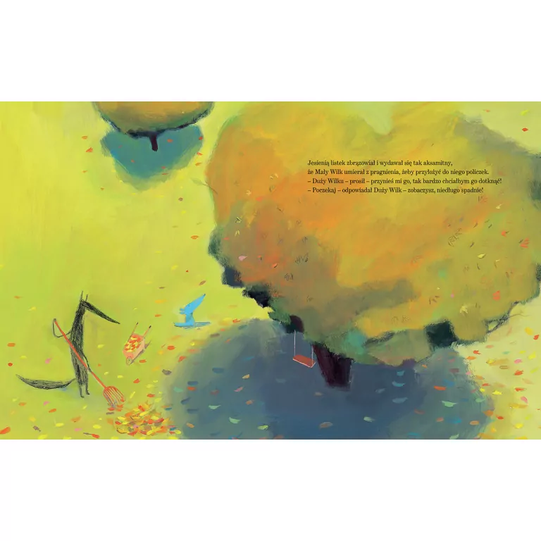 Duży Wilk i Mały Wilk i listek, który nie chciał spaść - tantis.pl