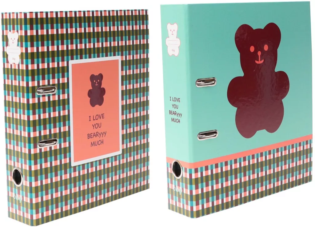 Segregator A4 z dźwignia 8cm TEDDY BEAR - tantis.pl