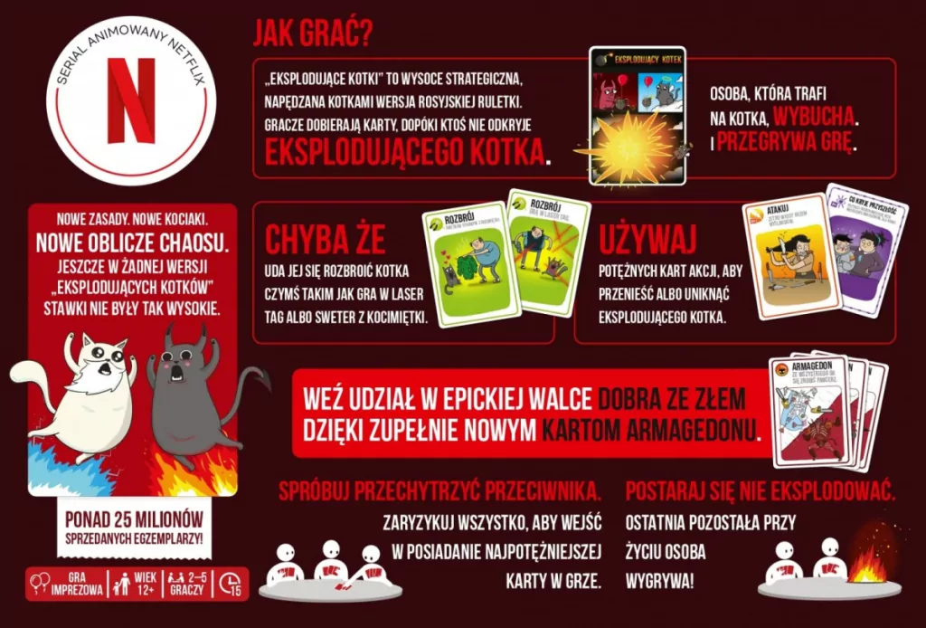 Eksplodujące Kotki. Dobro kontra Zło - tantis.pl