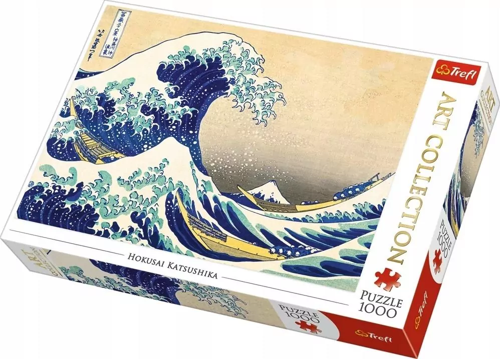 Puzzle 1000. Wielka fala w Kanagawie - tantis.pl
