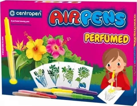 Centropen: Airpens Parfumed 1589, 5 kolorów + 8 szablonów (615890501)
