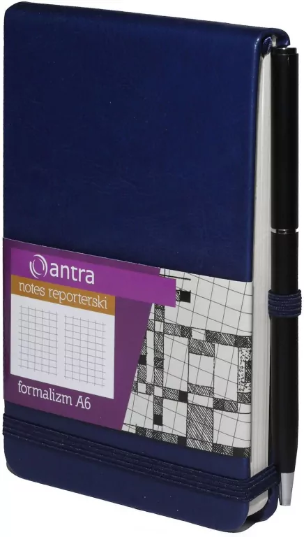 Notes Reporterski A6 Kratka Formalizm Granat ANTRA - tantis.pl