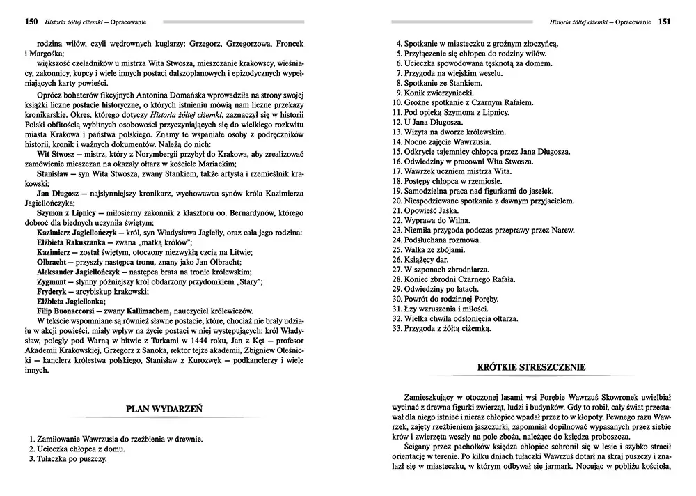 Historia Żółtej Ciżemki. Lektura z opracowaniem - tantis.pl