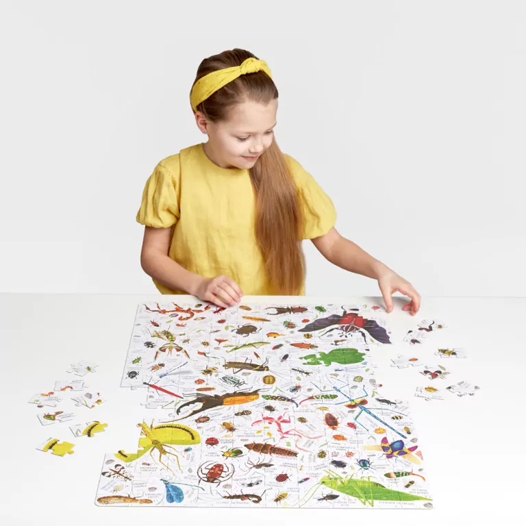 Czuczu. Puzzlove. Owady 200 el. - tantis.pl