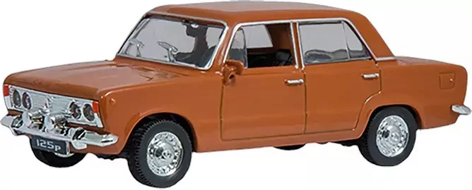 Kolekcja PRL Fiat 125p, brązowy - tantis.pl