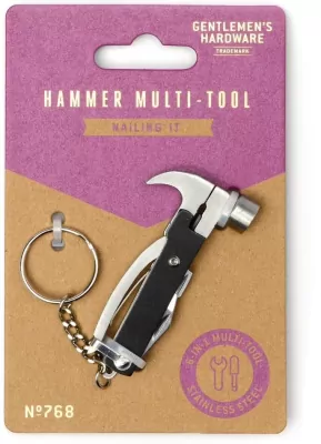 Multitool mini z młotkiem i kombinerkami 6w1