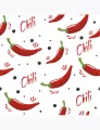 Serwetki DAISY Lunch SD 330x330 Papryczki chili 044101 - tantis.pl
