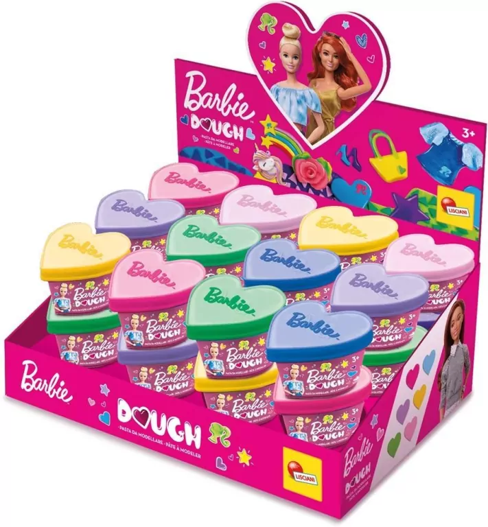 Barbie. Dough. Serduszko z ciastoliną - tantis.pl