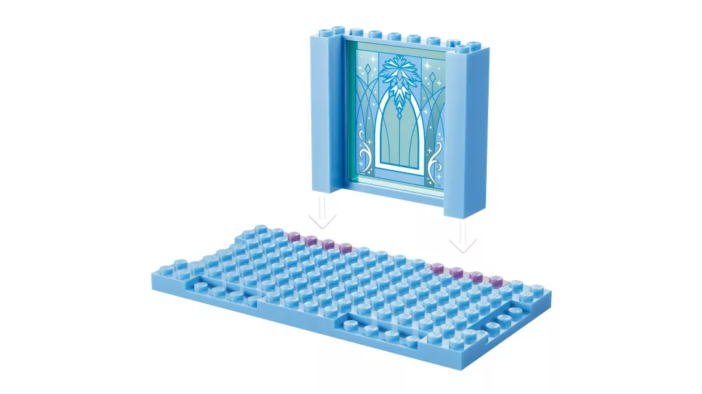 LEGO® Disney Princess. Lodowy zamek Elzy 43281 - tantis.pl