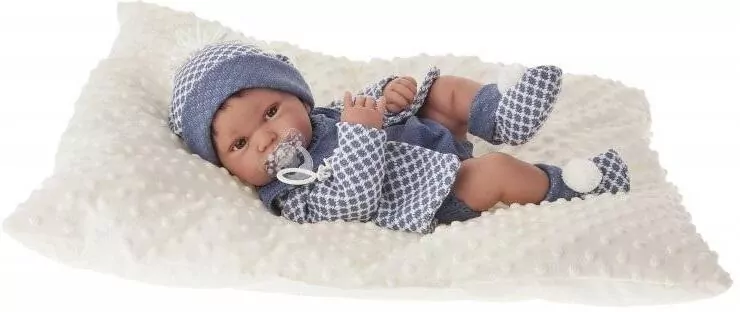 Lalka hiszpańska Recien Nacido Pipo 42cm - tantis.pl