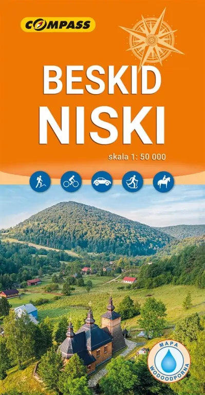 Beskid Niski. Mapa 1:50 000 - tantis.pl