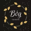 Podstawka korkowa. Bóg Cię kocha - tantis.pl