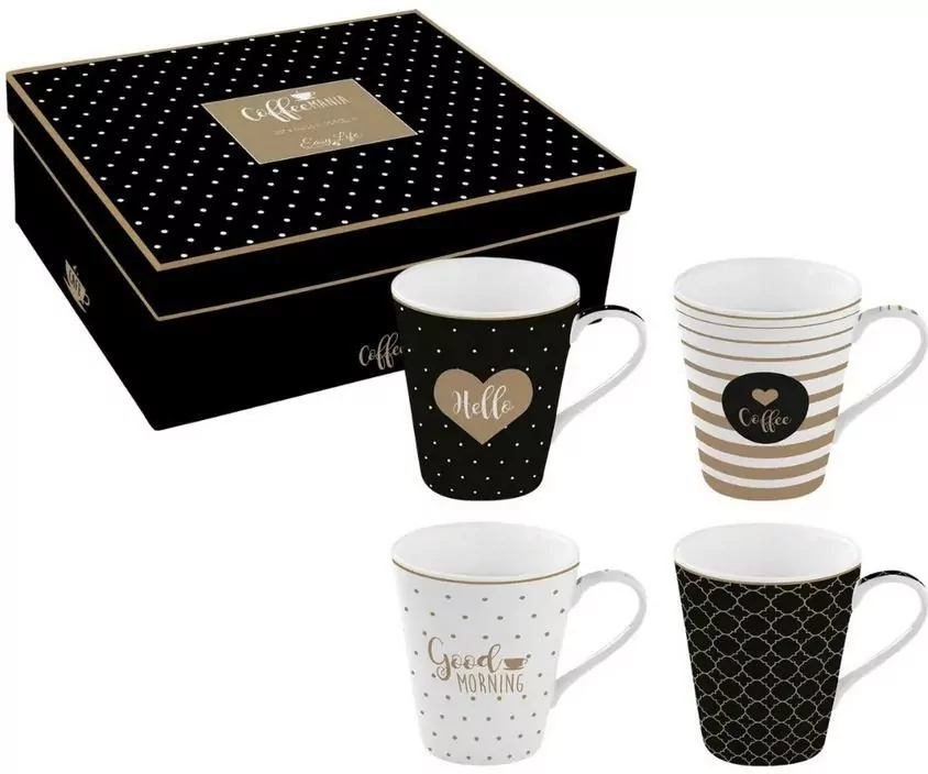 Kubki porcelanowe Caffee 300ml - tantis.pl