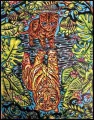 Kolorowanka welwetowa Kocia natura 47x35cm - tantis.pl