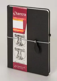 Notes A5 Kratka Renesans Czarny - tantis.pl