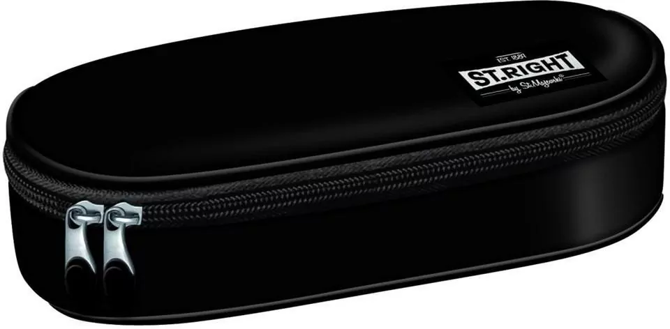 Piórnik szaszetka z klapką Black Vintage - tantis.pl