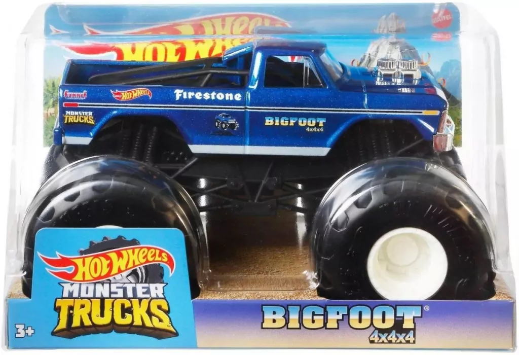 Pojazd Monster Trucks 1:24 Bigfoot - tantis.pl