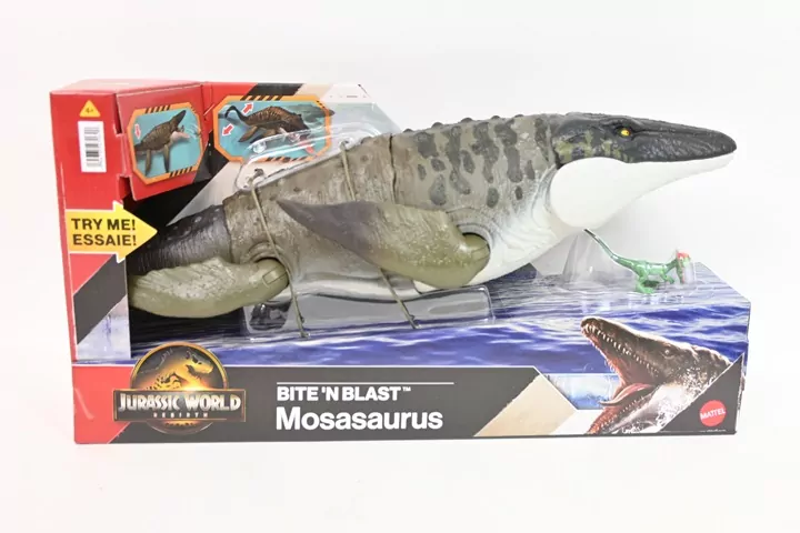 Jurassic World Figurka Bite 'N Blast Mosasaurus - tantis.pl