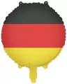 Balon foliowy Flaga Niemiec 35cm - tantis.pl