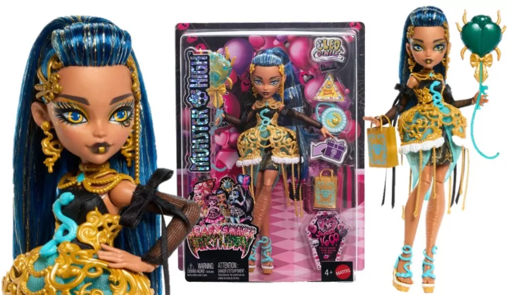 Monster High Straszysłodkie urodziny Cleo de Nile - tantis.pl