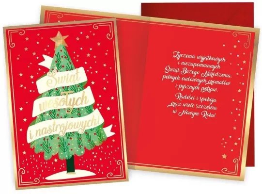 Karnet B6 Boże Narodzenie