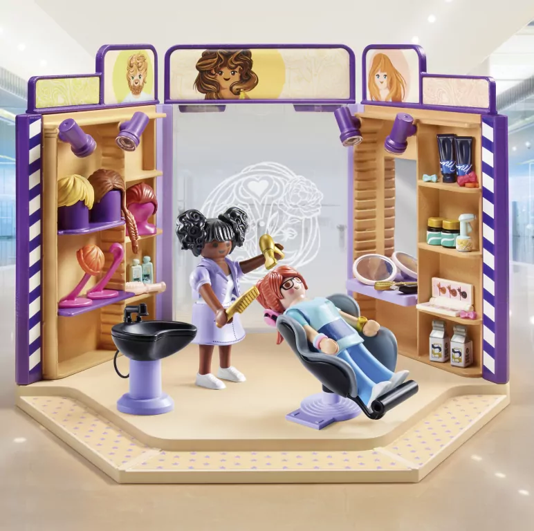Playmobil 71535 Barbershop i salon fryzjerski - tantis.pl