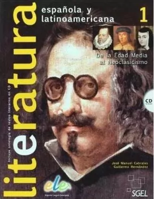 Literatura espanola y latinoamericana 1 + CD - tantis.pl