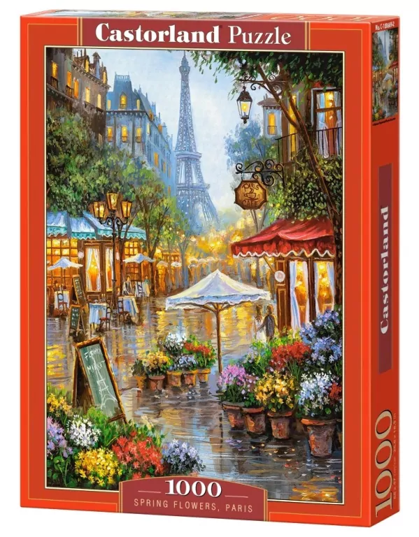 Puzzle 1000. Wiosenne Kwiaty, Paryż. 103669 - tantis.pl