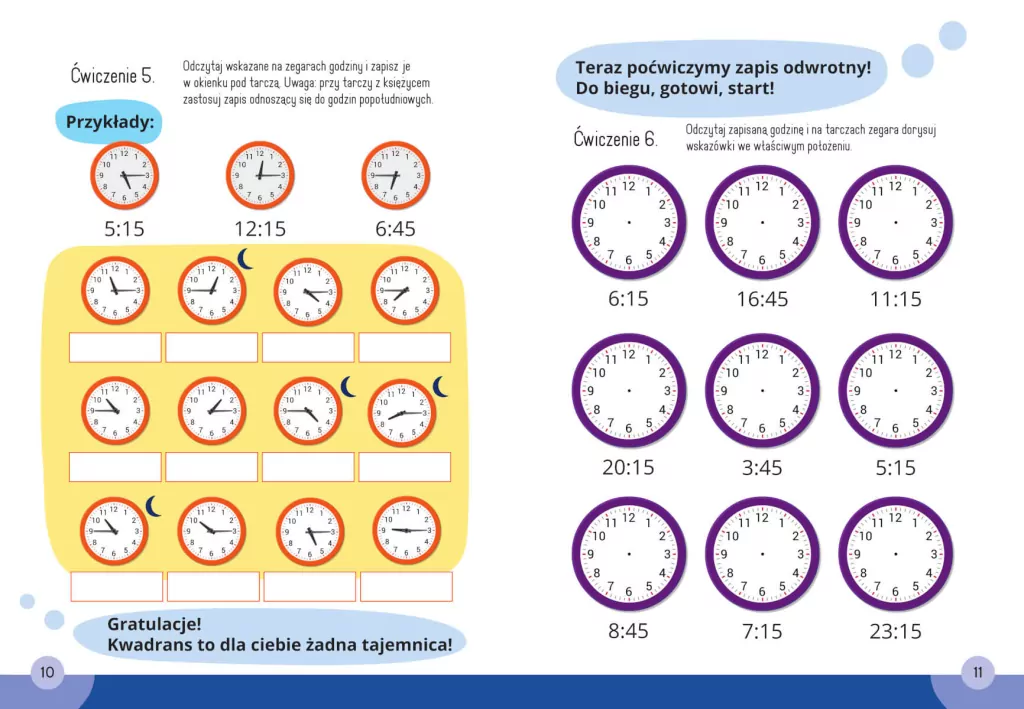 Czas i kalendarz. Matematyka. Klasa 1-3. Mądry Uczeń - tantis.pl