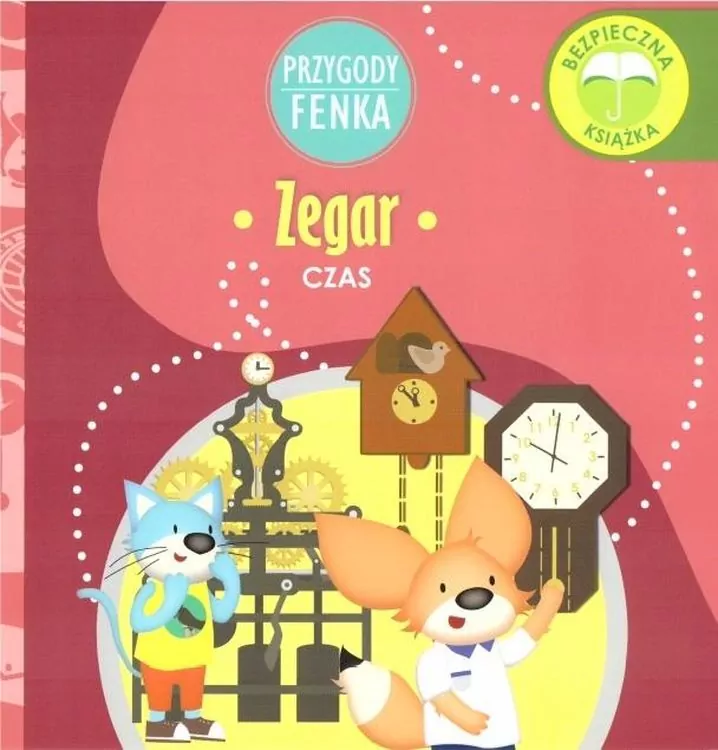 Zegar. Przygody Fenka - tantis.pl