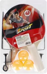 Rakietki do ping-ponga z 3 piłeczkami Mega Creative 511574