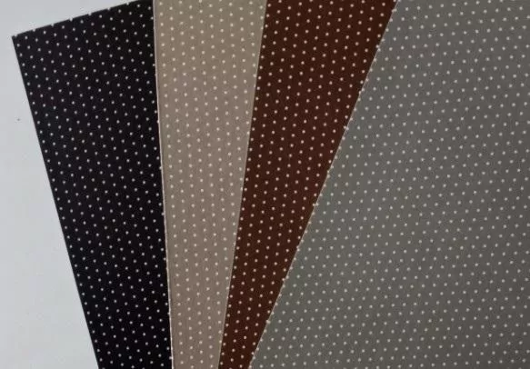 Karton obustronny kropki 300g 24x34cm 4 ark MIX - tantis.pl