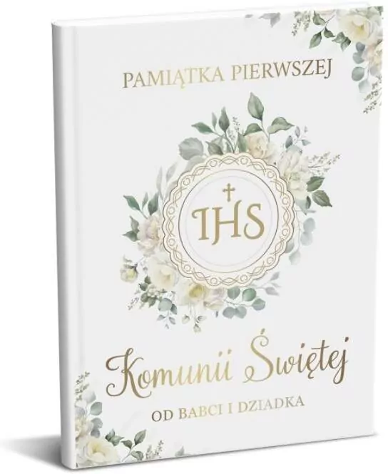 Pamiątka książeczka Komunia - tantis.pl