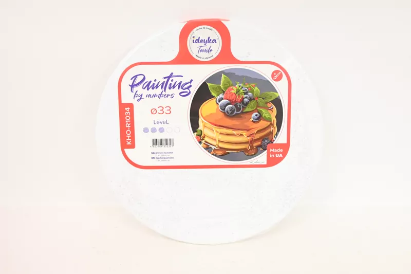 Malowanie po numerach - Apetyczne naleśniki 33cm - tantis.pl
