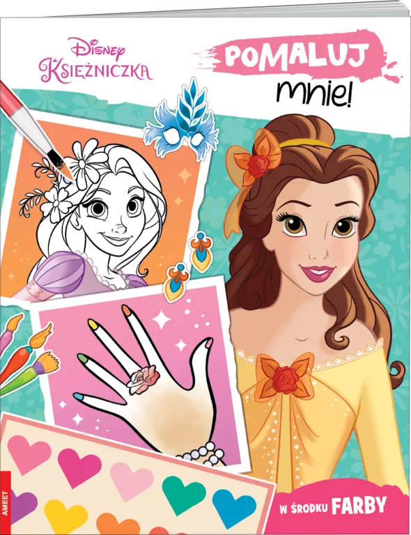 Disney Księżniczka. Pomaluj mnie! - tantis.pl