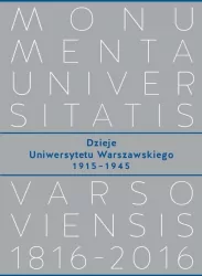 Dzieje Uniwersytetu Warszawskiego 1915?1945