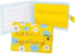 Portfelik Dla kogoś wyjątkowego kwiatki