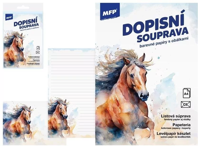 Papeteria lux 5+10 koń - tantis.pl