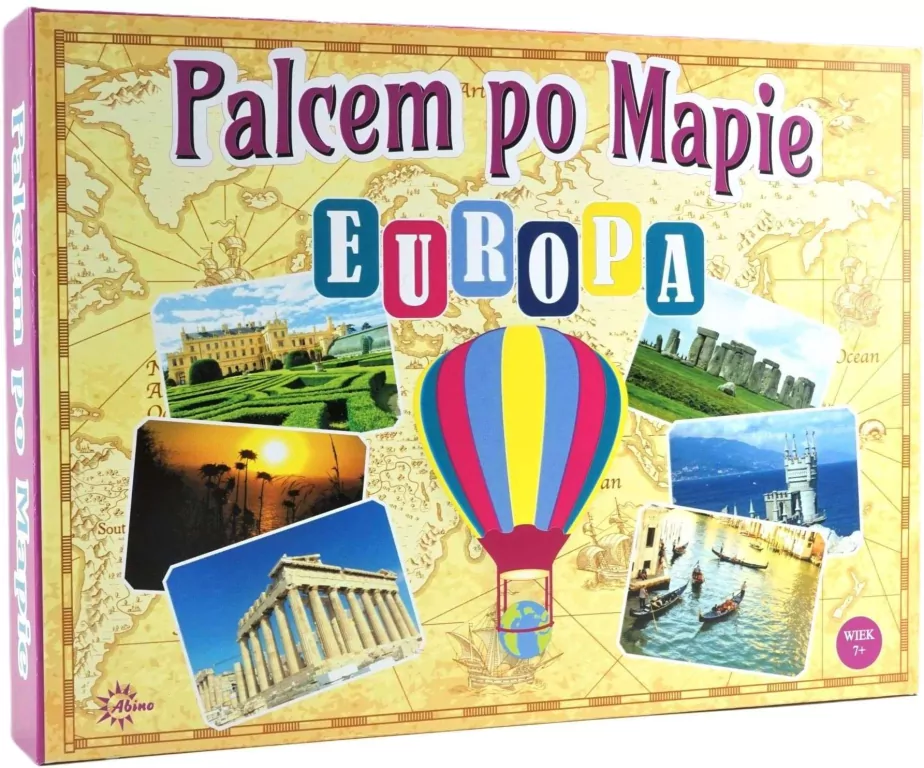 Palcem po mapie Europa ABINO - tantis.pl