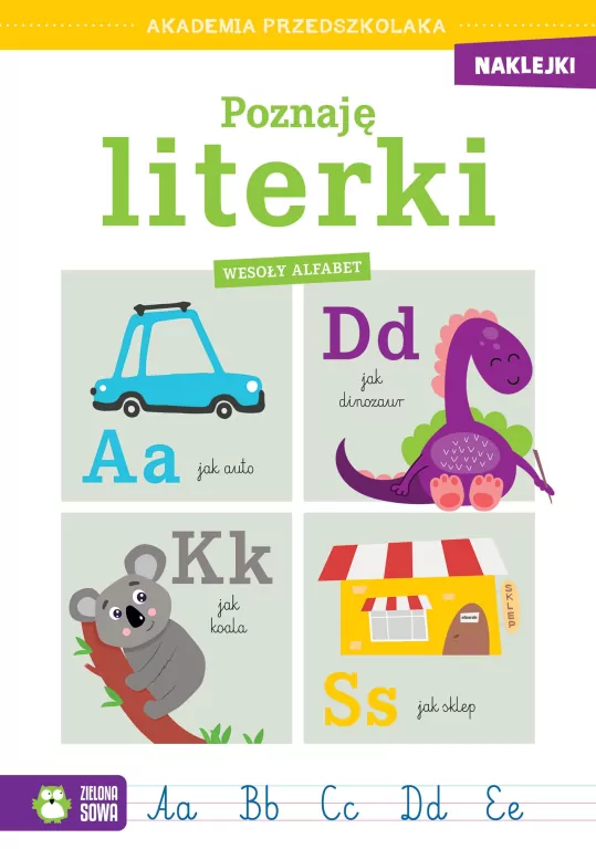 Akademia przedszkolaka. Poznaję literki. Wesoły... - tantis.pl