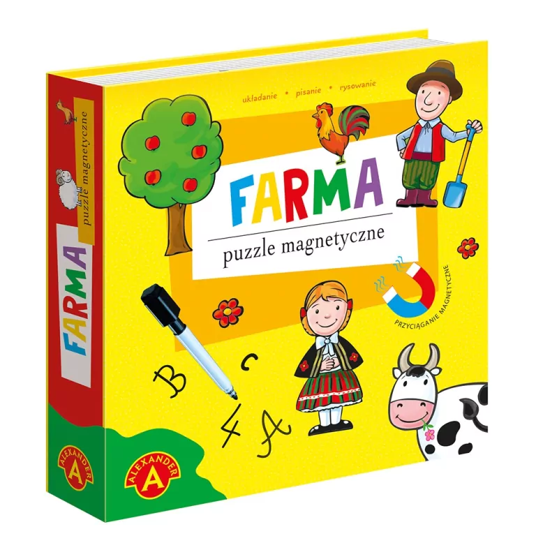 Puzzle magnetyczne. Farma - tantis.pl