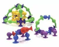 Przyssawki Squigz. Klocki 22 elementy - tantis.pl