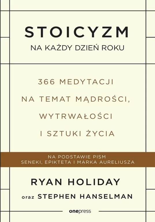 Stoicyzm na każdy dzień roku - tantis.pl